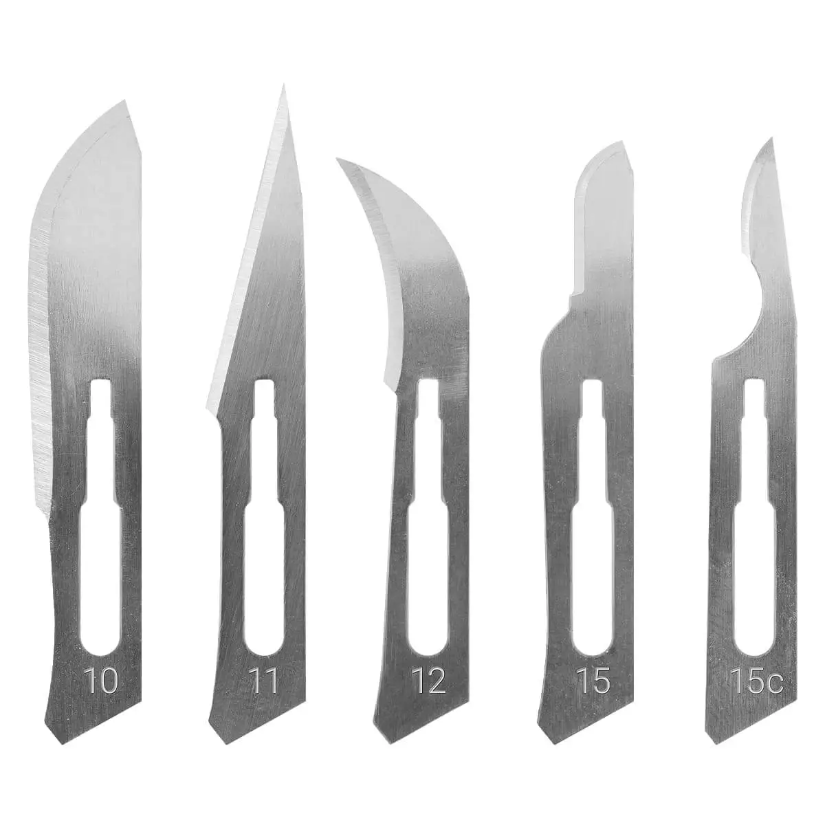  Skalpellklingen für Griff Nr. 3