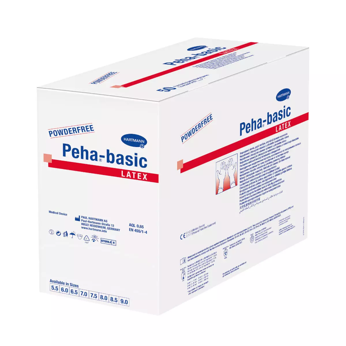  Peha-basic latex OP-Handschuhe