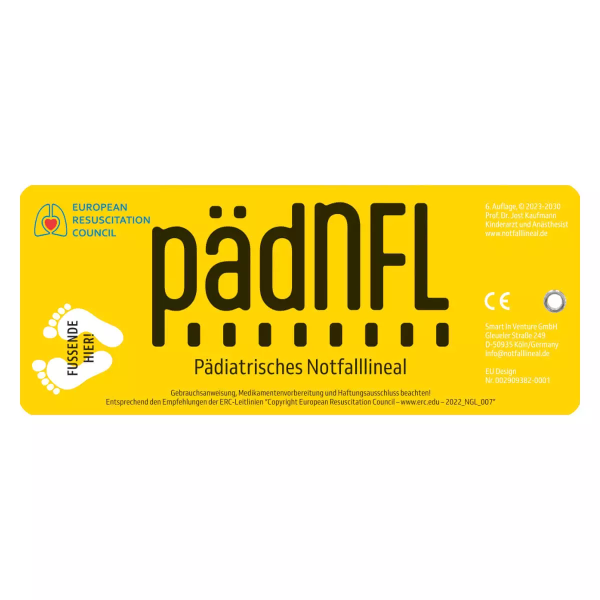  Pädiatrisches Notfalllineal PädNFL
