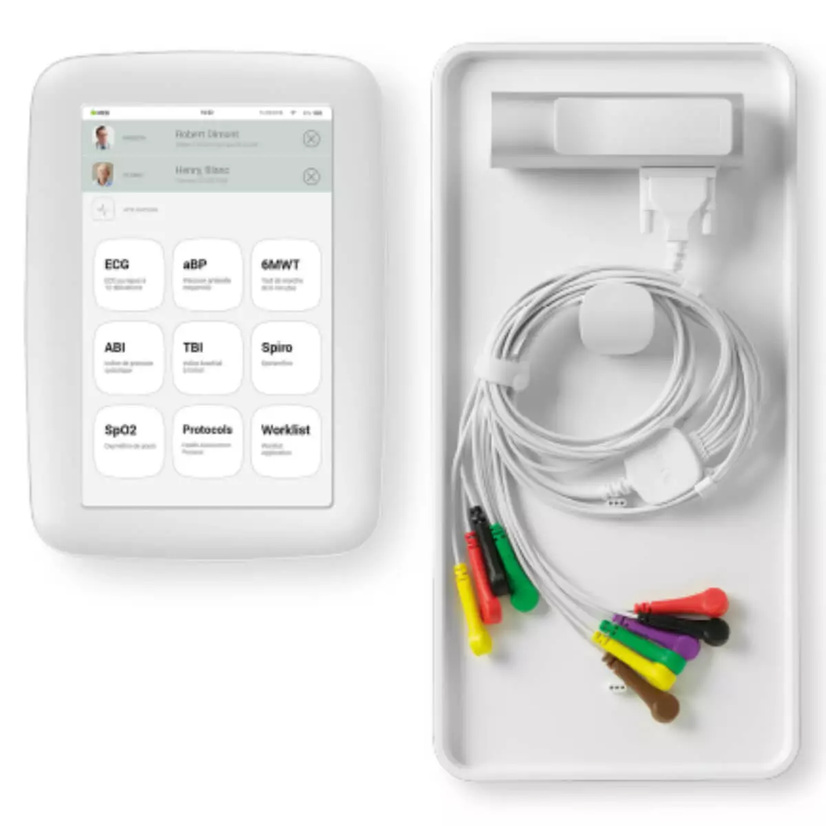  mTABLET EKG modulares Diagnostiksystem