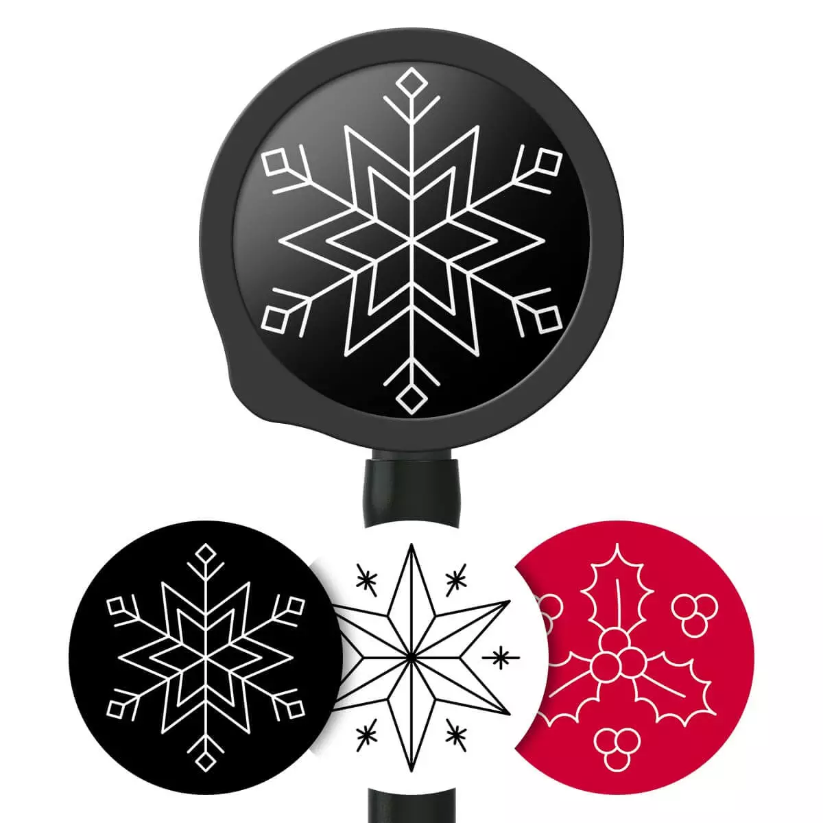  Bedruckte Fiberglas-Membransets "Drums"