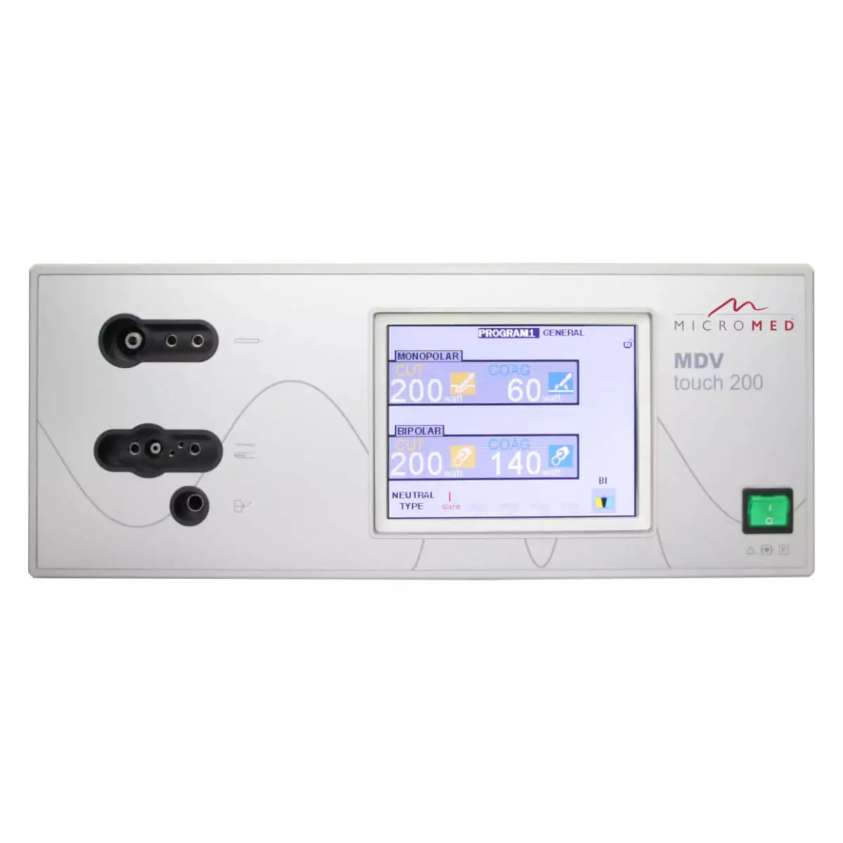  MDV touch 200 HF-Elektrochirurgiegerät
