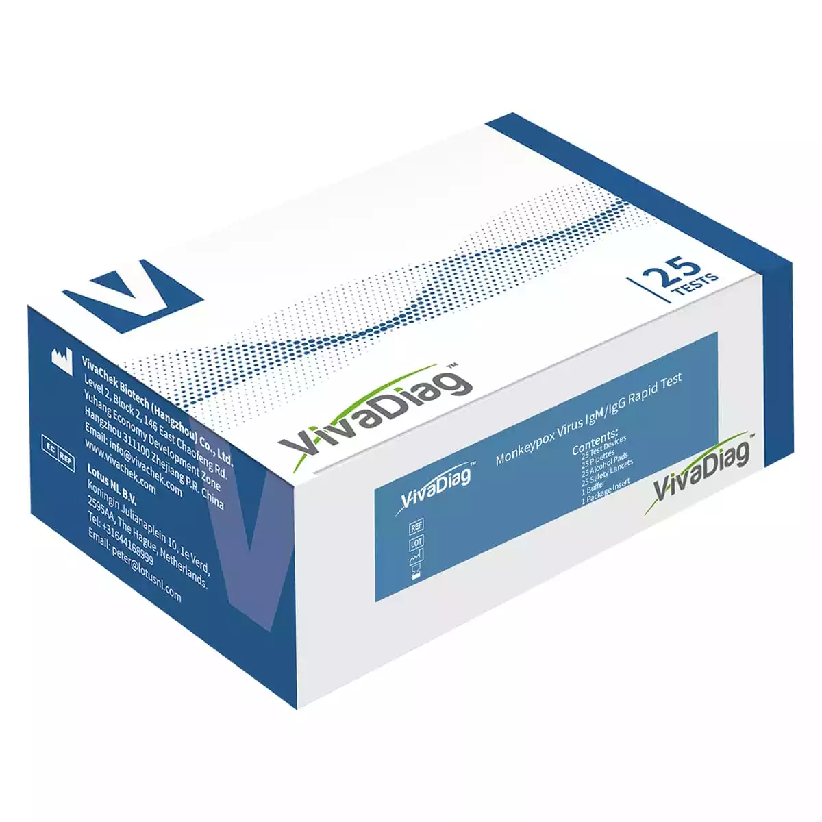  VivaDiag Affenpocken IgM IgG Rapid Test Kit