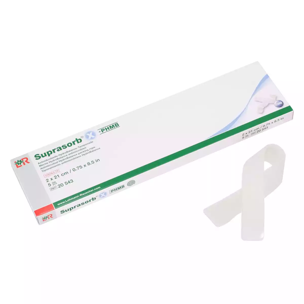  Suprasorb X + PHMB Tamponaden