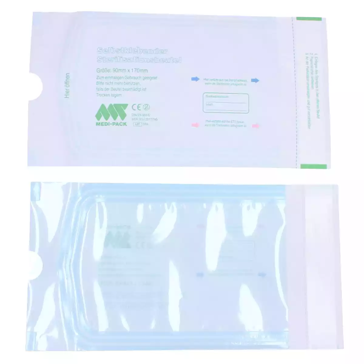  Self-Sealing Sterilisationsbeutel