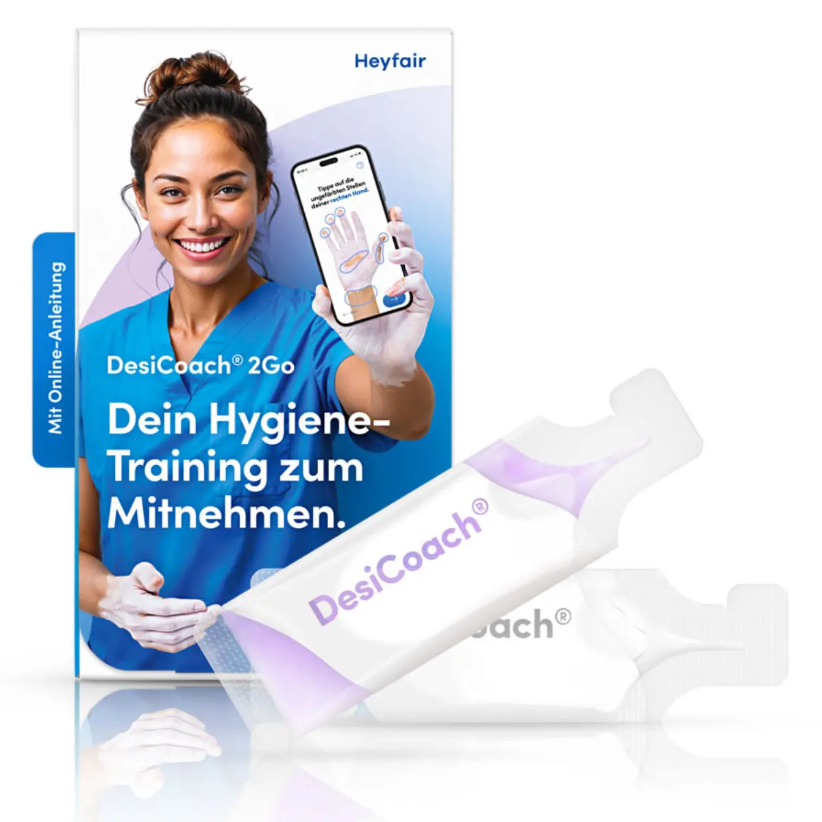  DesiCoach 2Go white Händehygiene-Trainingsset