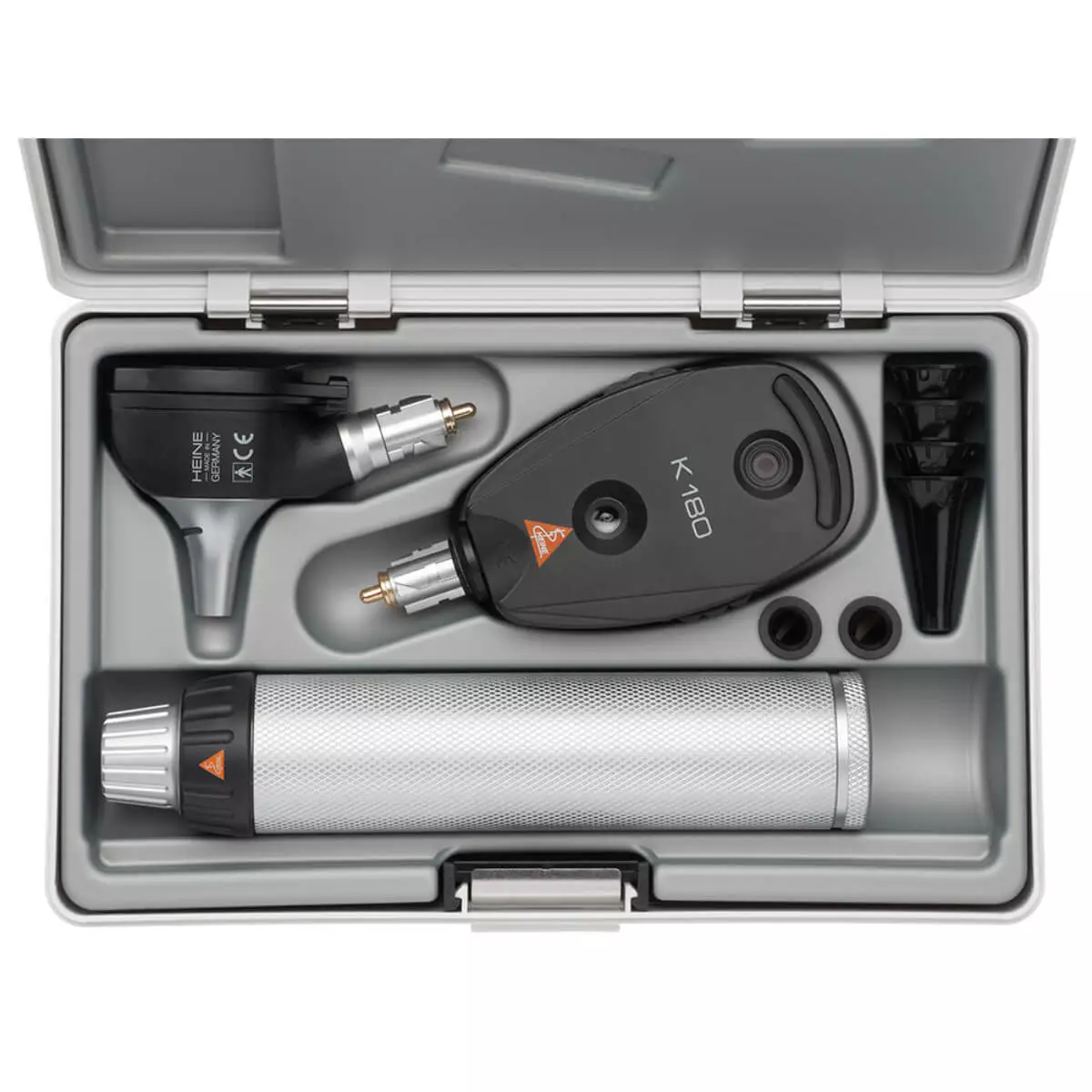  HEINE K180 F.O. Otoskop & K180 Ophthalmoskop im Set