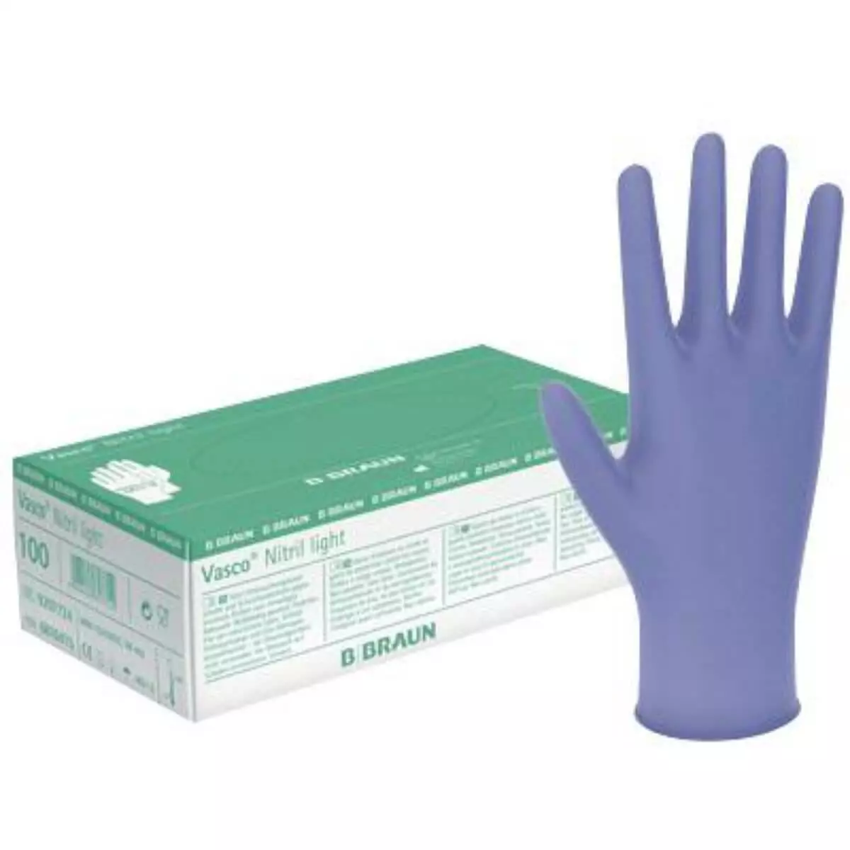  Vasco Nitril light Untersuchungshandschuhe