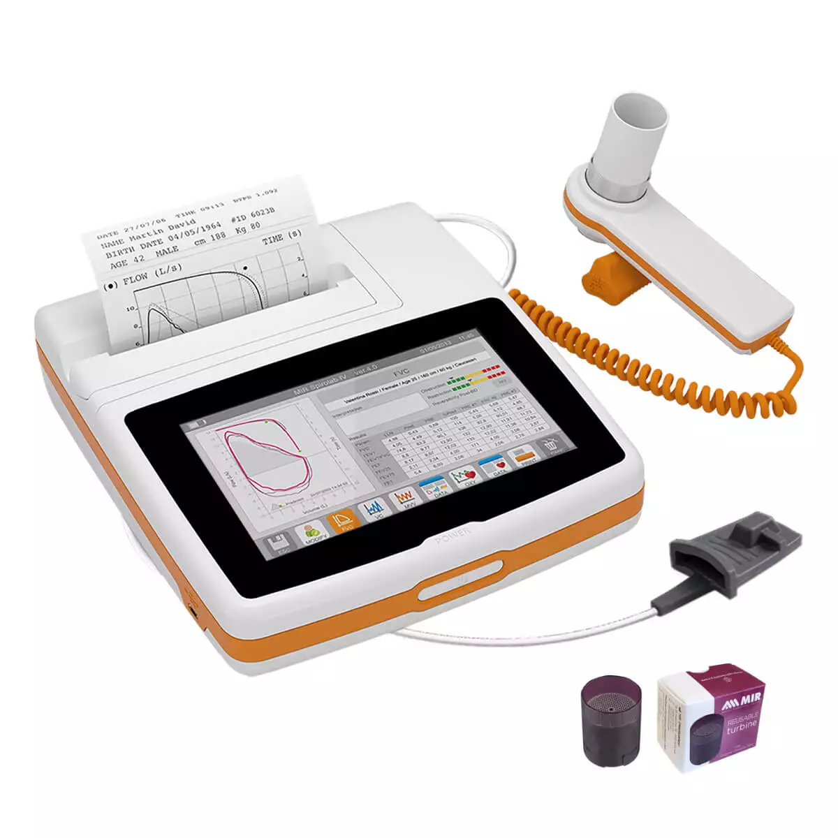 Spirolab Touchscreen Tisch-Spirometer