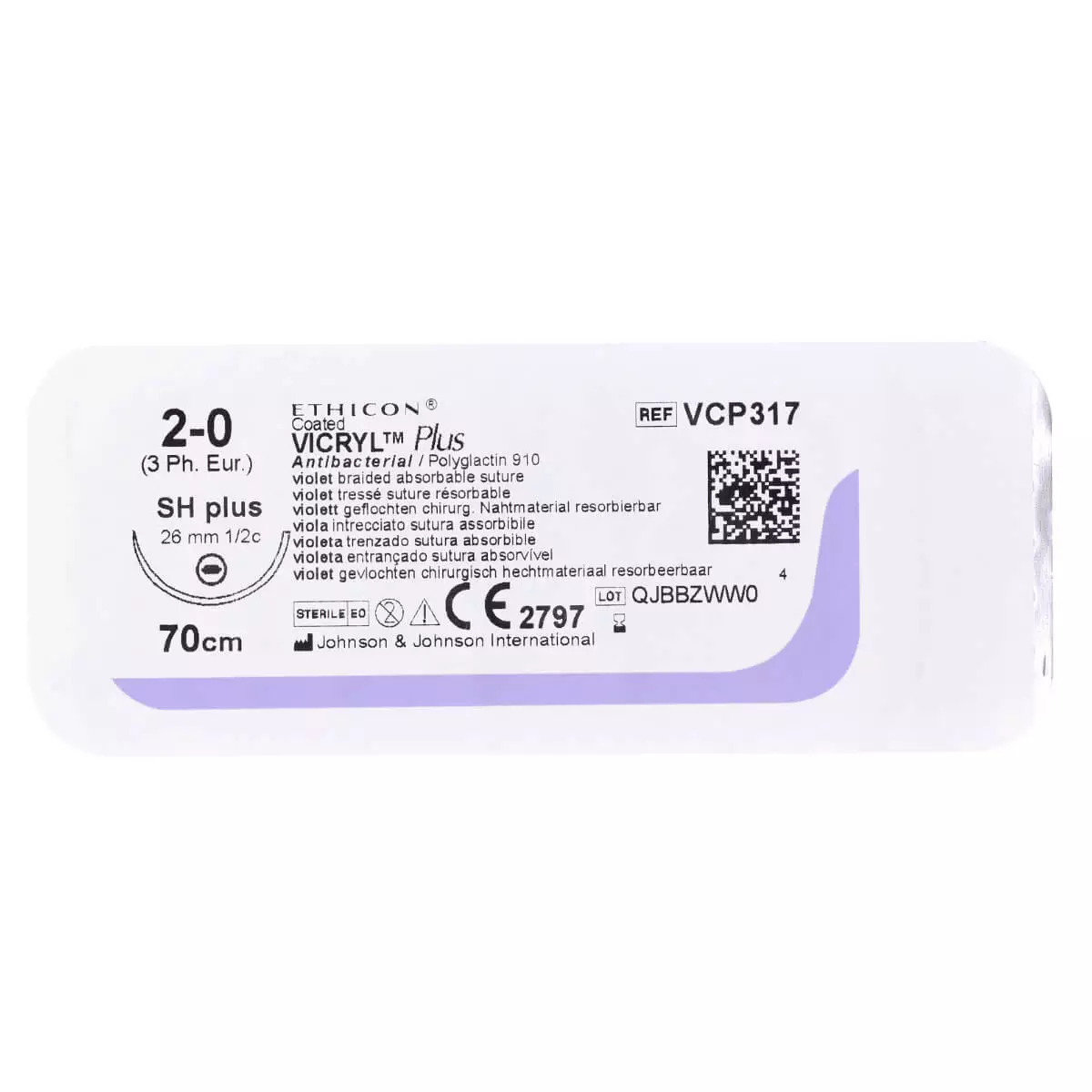 VICRYL Plus (Polyglactin 910) Nahtmaterial