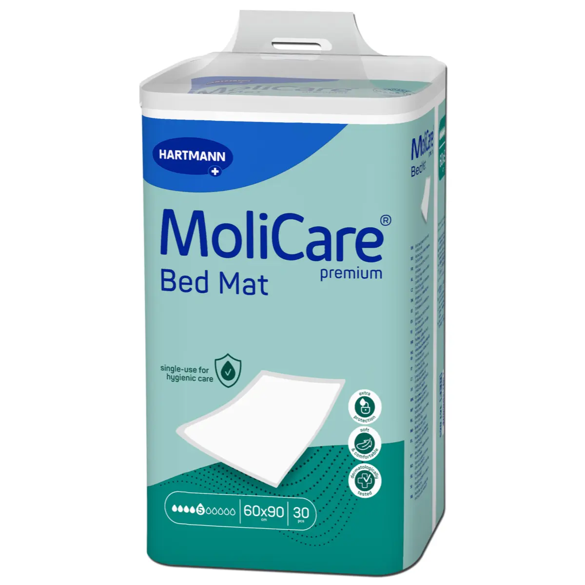 MoliCare Bed Mat Eco Bettschutzeinlagen 5 Tropfen MoliCare Bed Mat Eco Bettschutzeinlagen 5 Tropfen