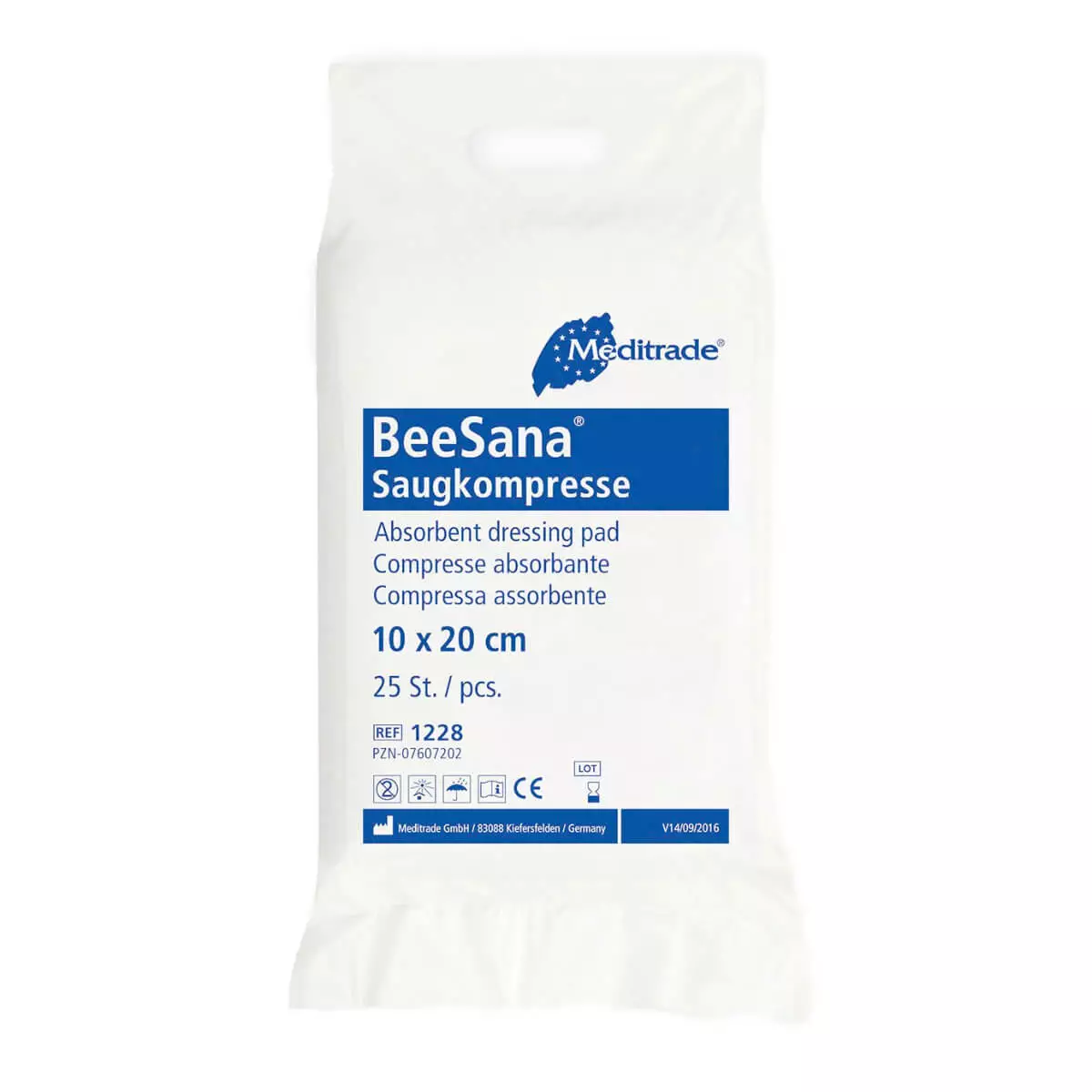  BeeSana Saugkompresse unsteril
