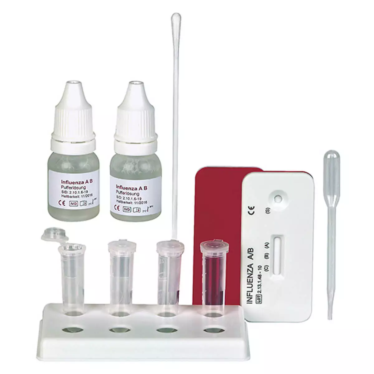  CLEARTEST Influenza Antigen Grippe Schnelltest
