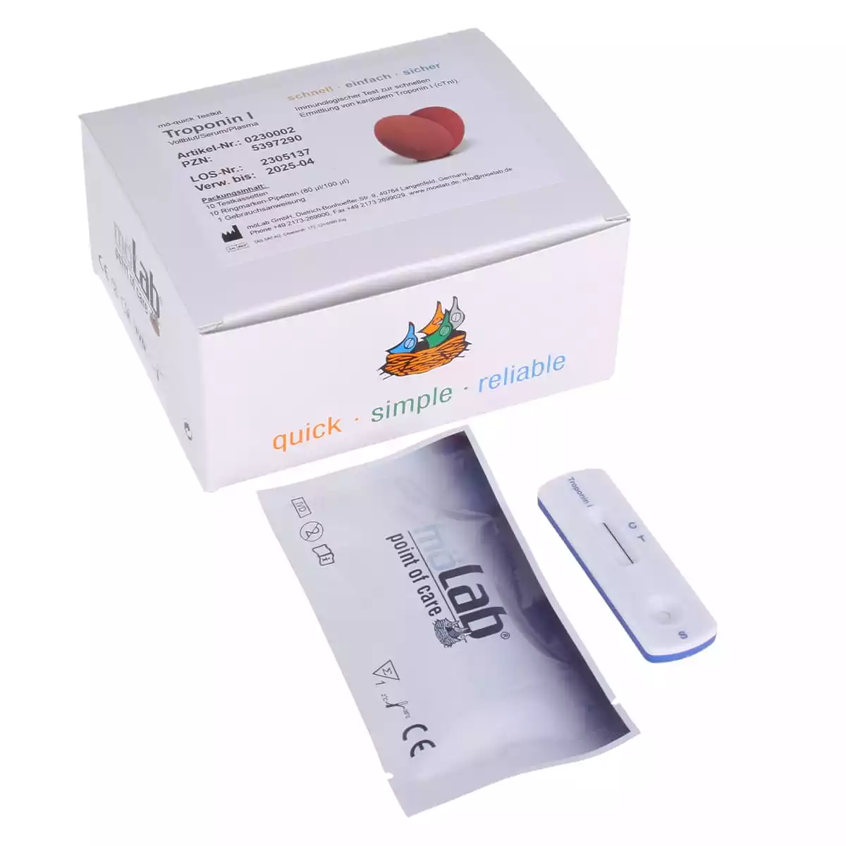  Troponin I Test qualitativ