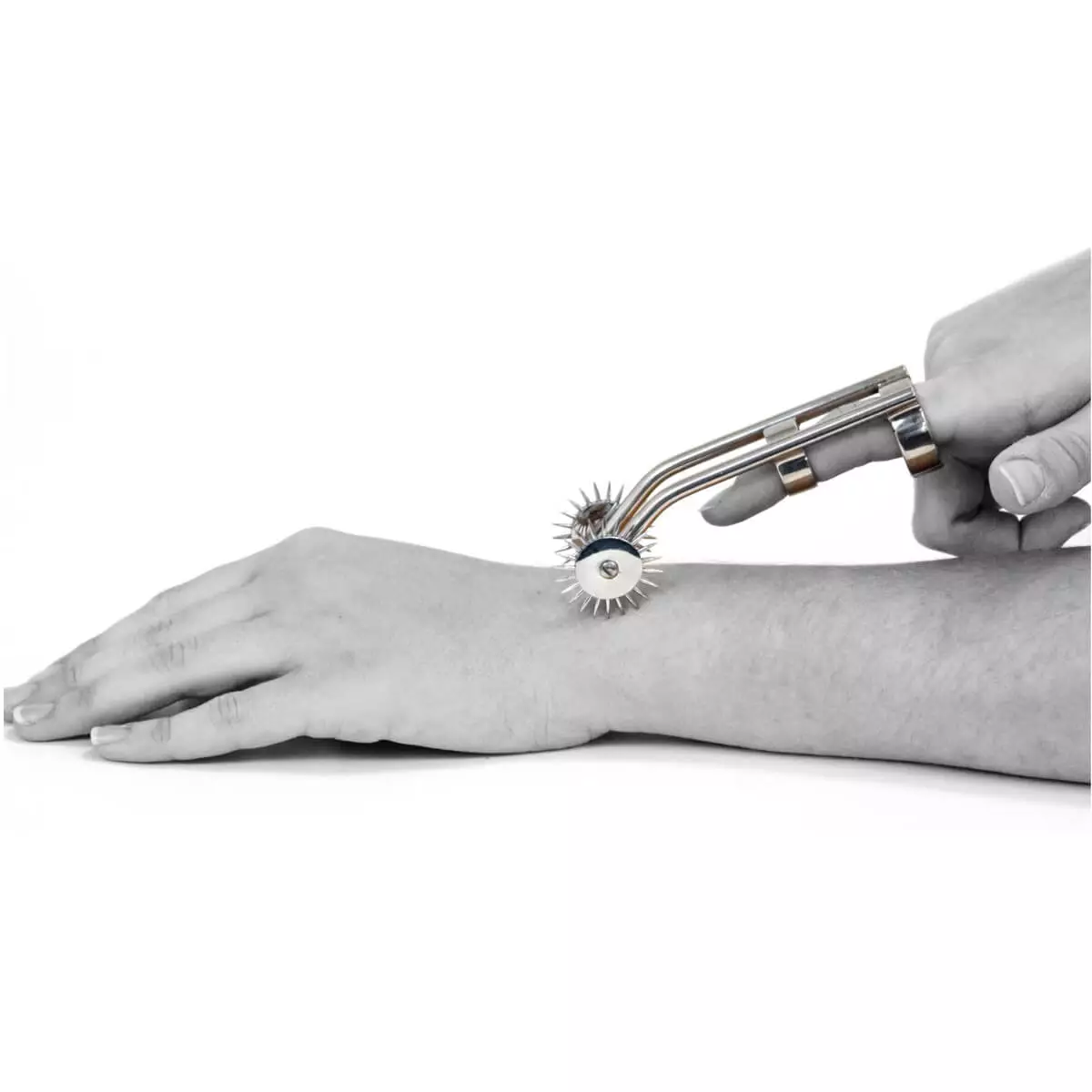  2er Zackenrad Deluxe mit Fingerringen