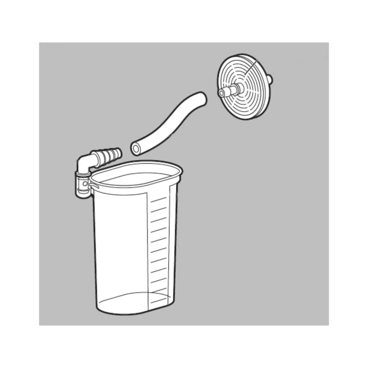  Hygienefilter für Einwegbehältersystem Serres