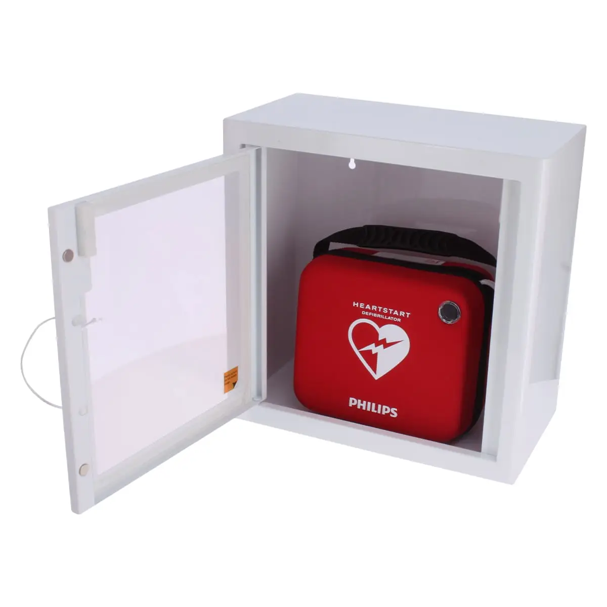 AED-Schrank mit Alarm für den Innenbereich AED-Schrank mit Alarm für den Innenbereich