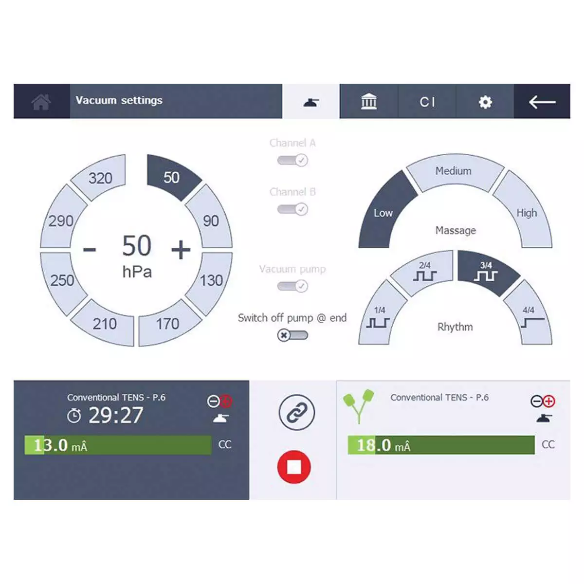  Combi 400V Elektrotherapie-Kombinationsgerät