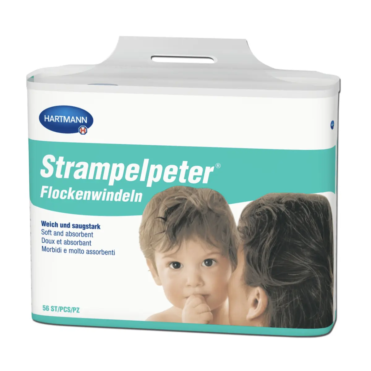  Strampelpeter Flockenwindeln