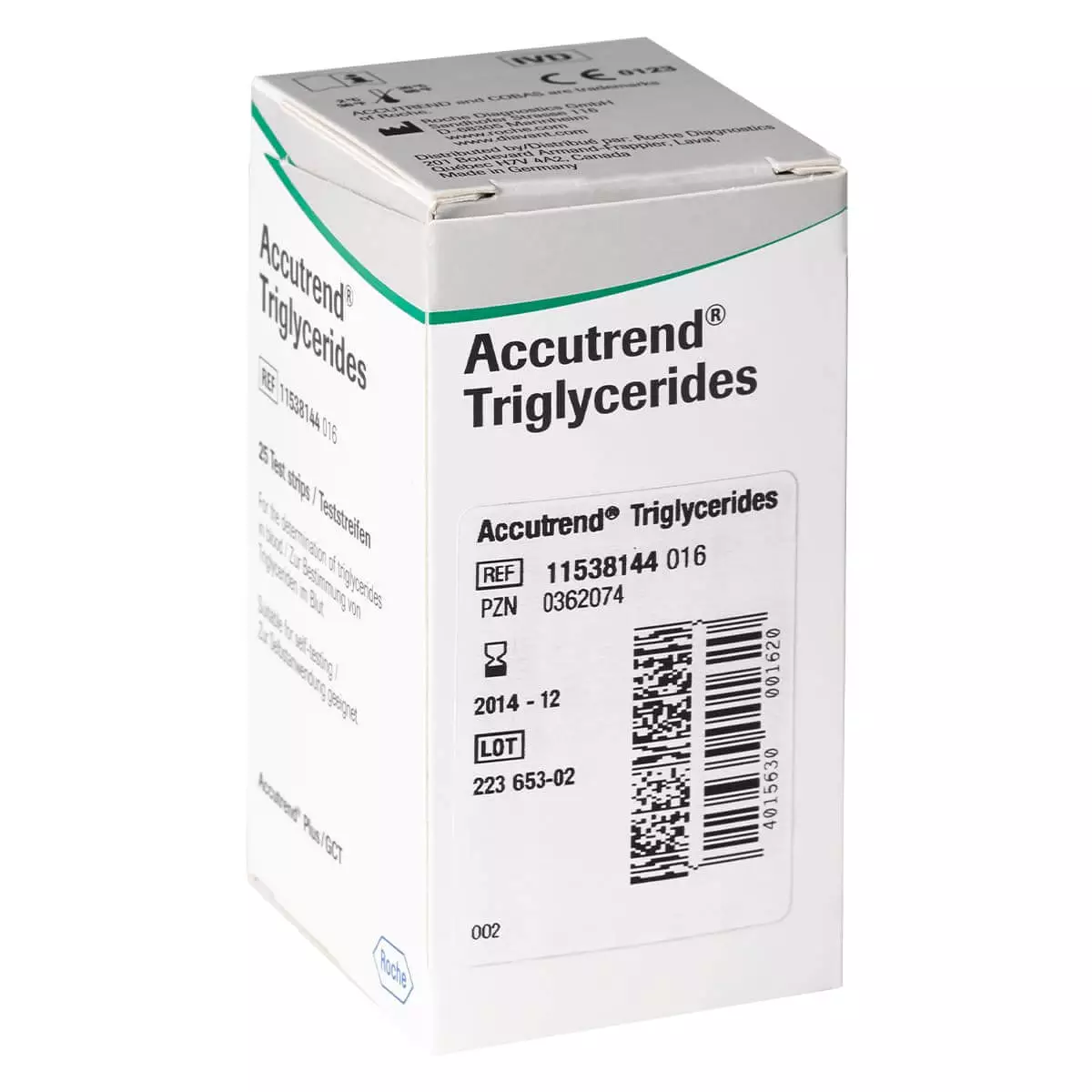  Accutrend Triglycerides Teststreifen