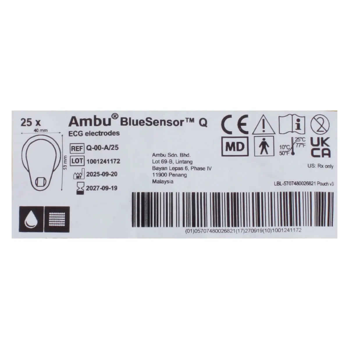 BlueSensor Q Einmal-Elektroden BlueSensor Q Einmal-Elektroden