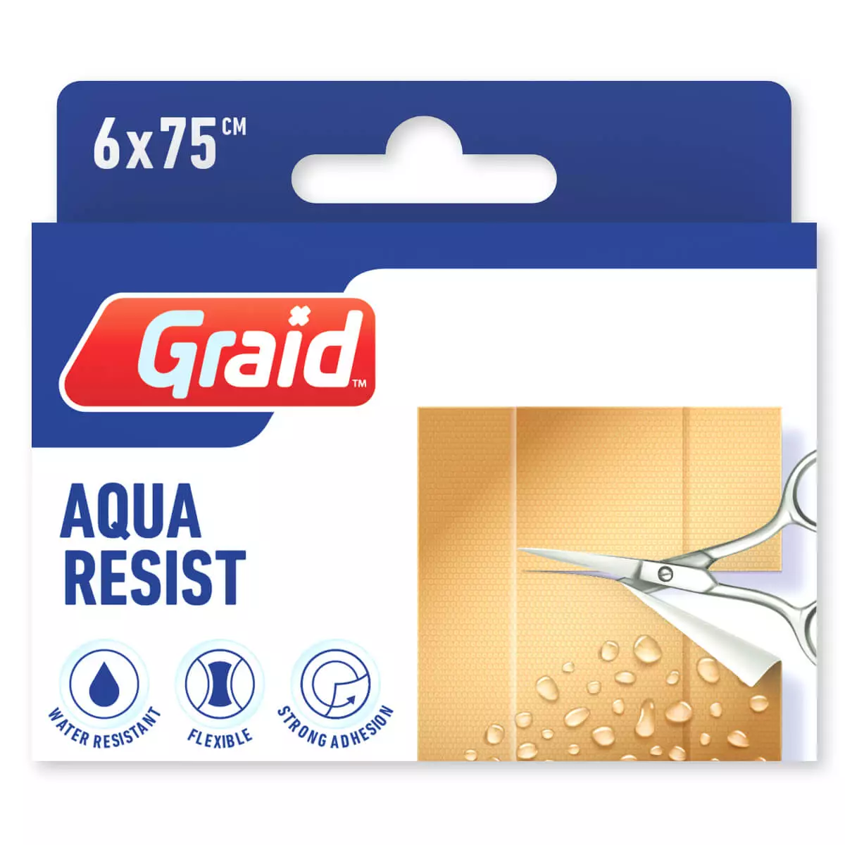  Aqua Resist Cuttable Pflaster