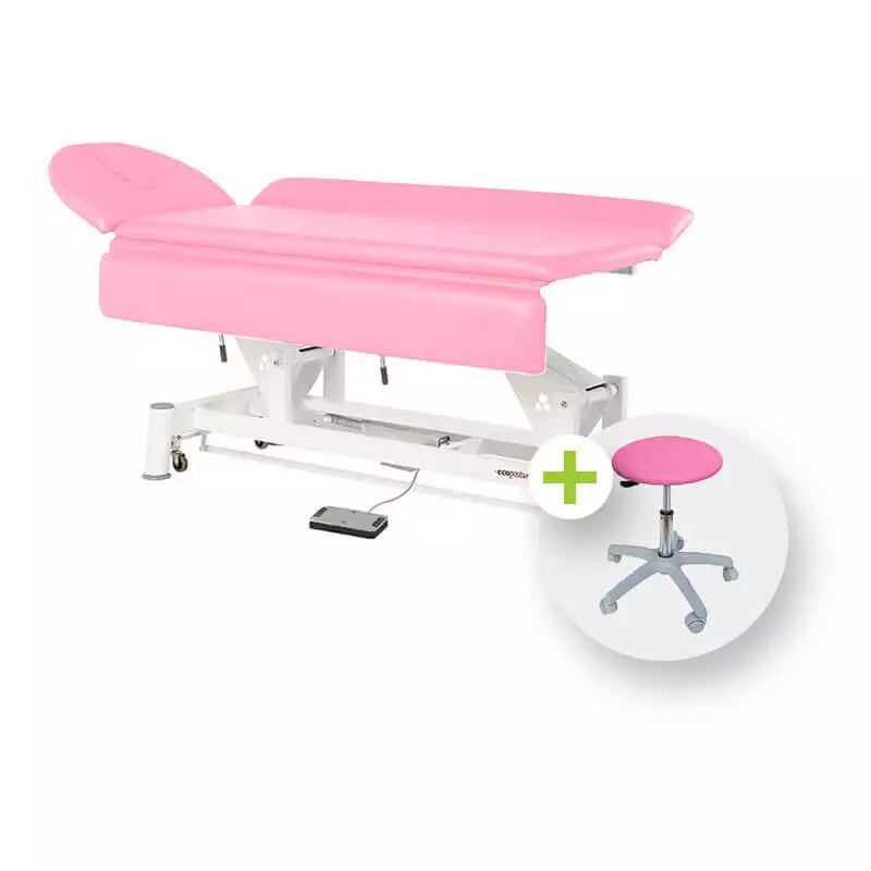  Behandlungsliege mit verstellbaren Seitenteilen