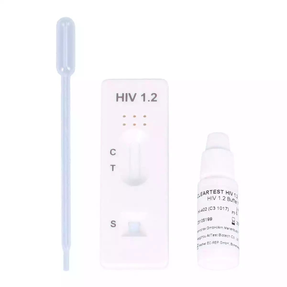  Cleartest HIV 1.2 Kassettenschnelltest