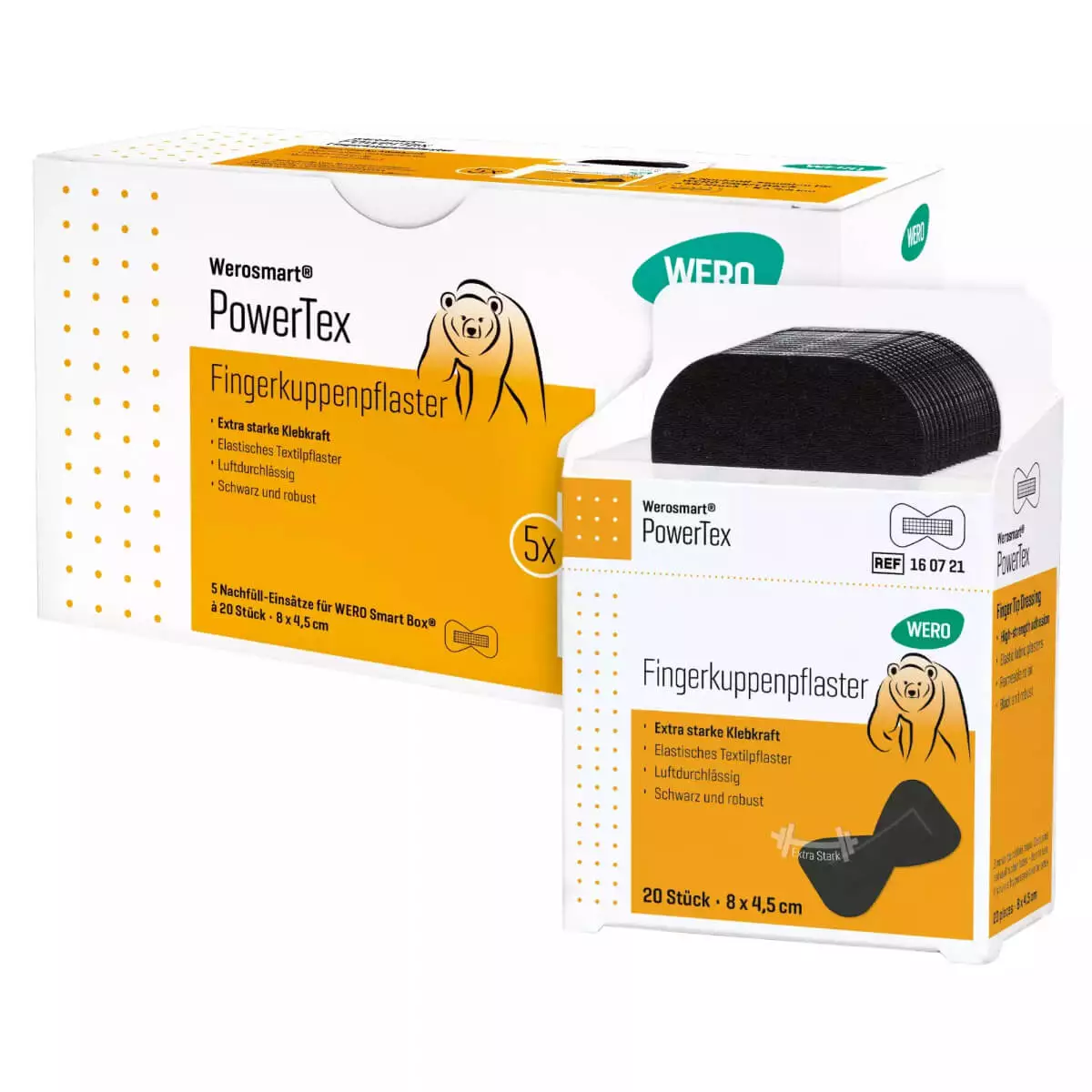Werosmart PowerTex Pflasterspender-Einsätze Werosmart PowerTex Pflasterspender-Einsätze