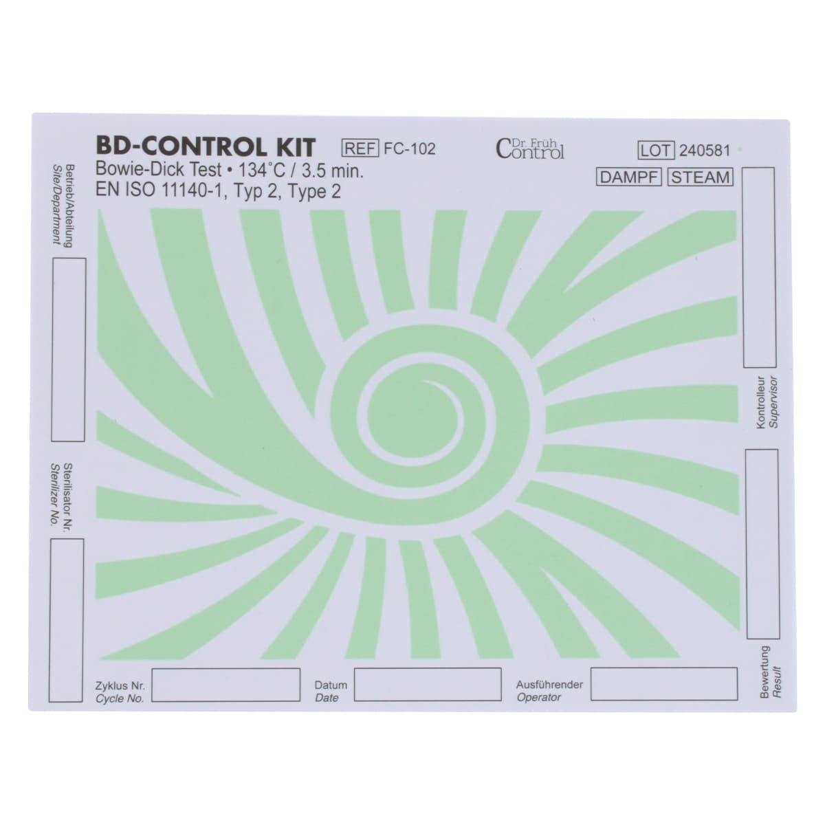  BD-Control Kit zur Mehrfachverwendung