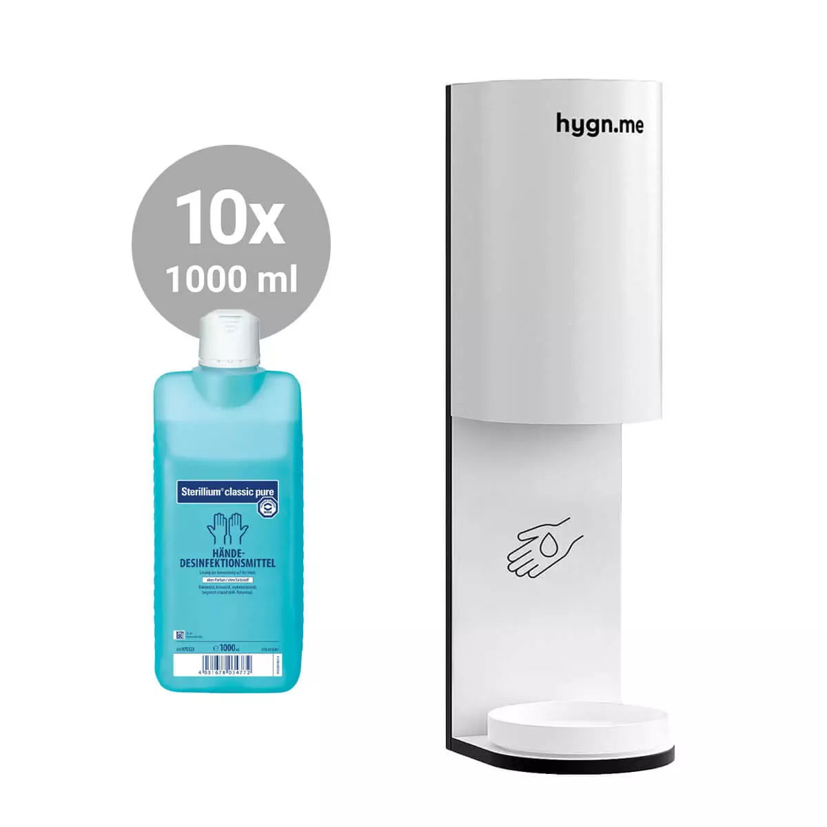  Spar-Bundle: Station 3 wall Desinfektionsmittelspender + Sterillium classic pure
