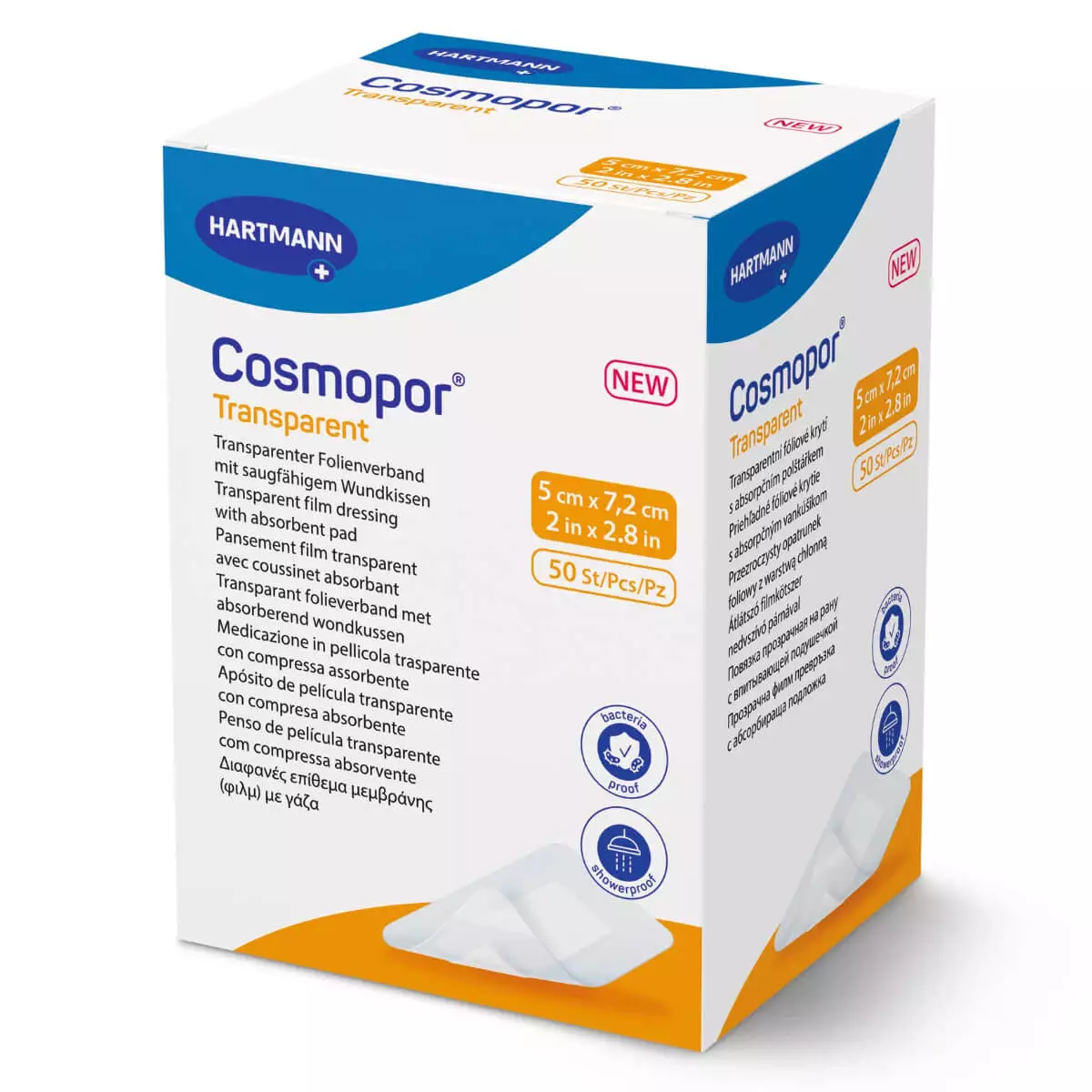 Cosmopor transparent Folienverband Cosmopor transparent Folienverband