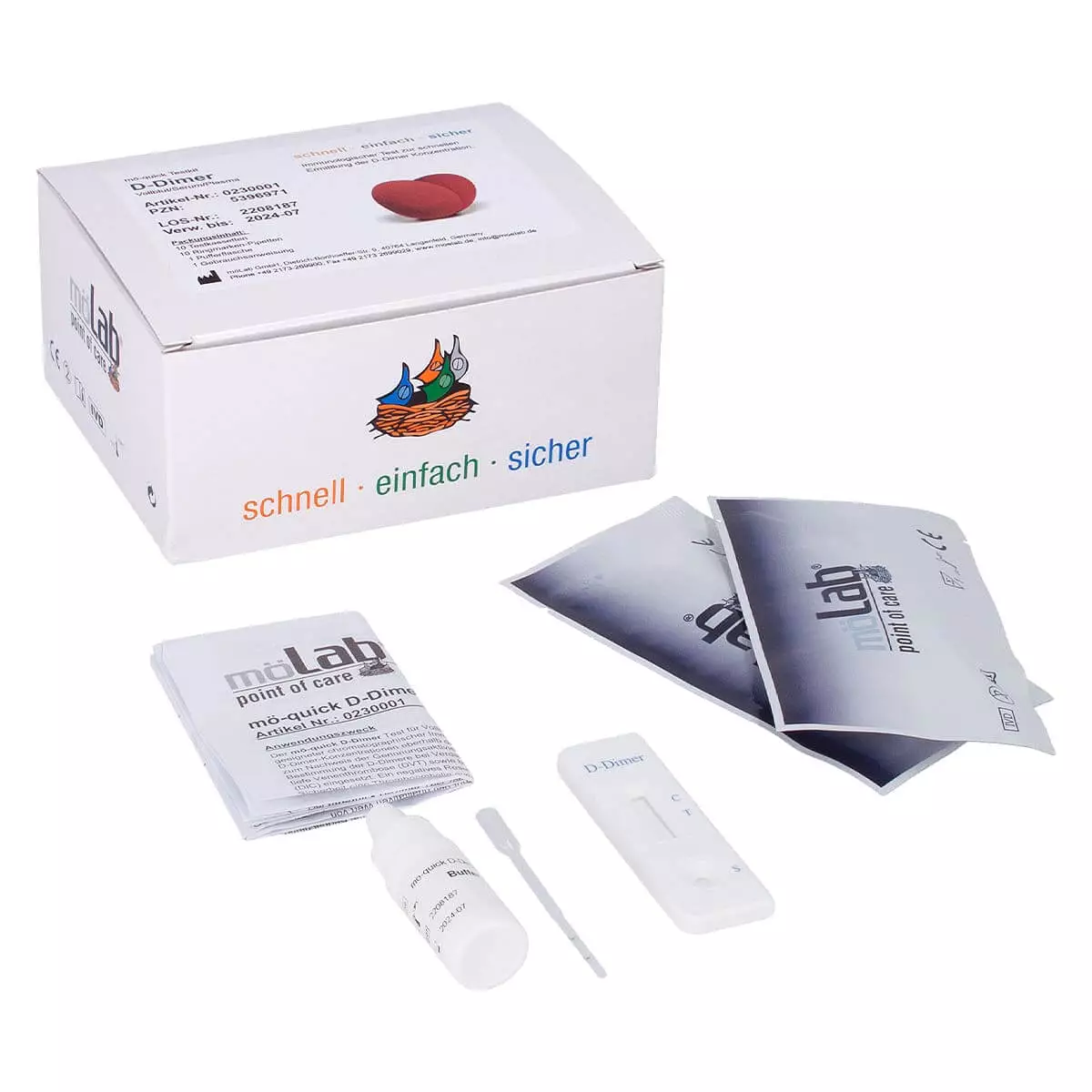  D-Dimer Schnelltest