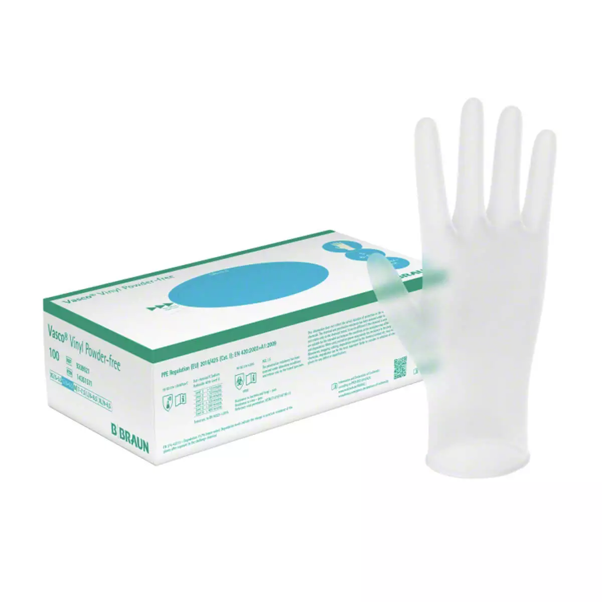  Vasco Vinyl Powder-free Handschuhe