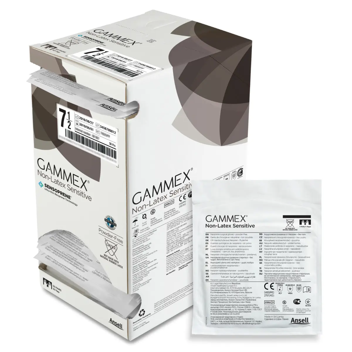 GAMMEX Non-Latex Sensitive OP-Handschuhe GAMMEX Non-Latex Sensitive OP-Handschuhe