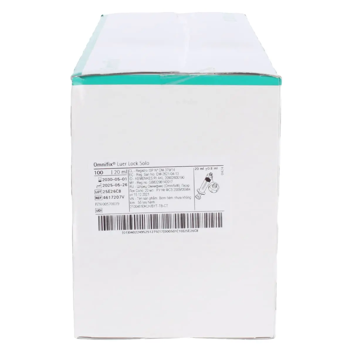 Omnifix Luer Lock Solo Einmalspritzen Omnifix Luer Lock Solo Einmalspritzen