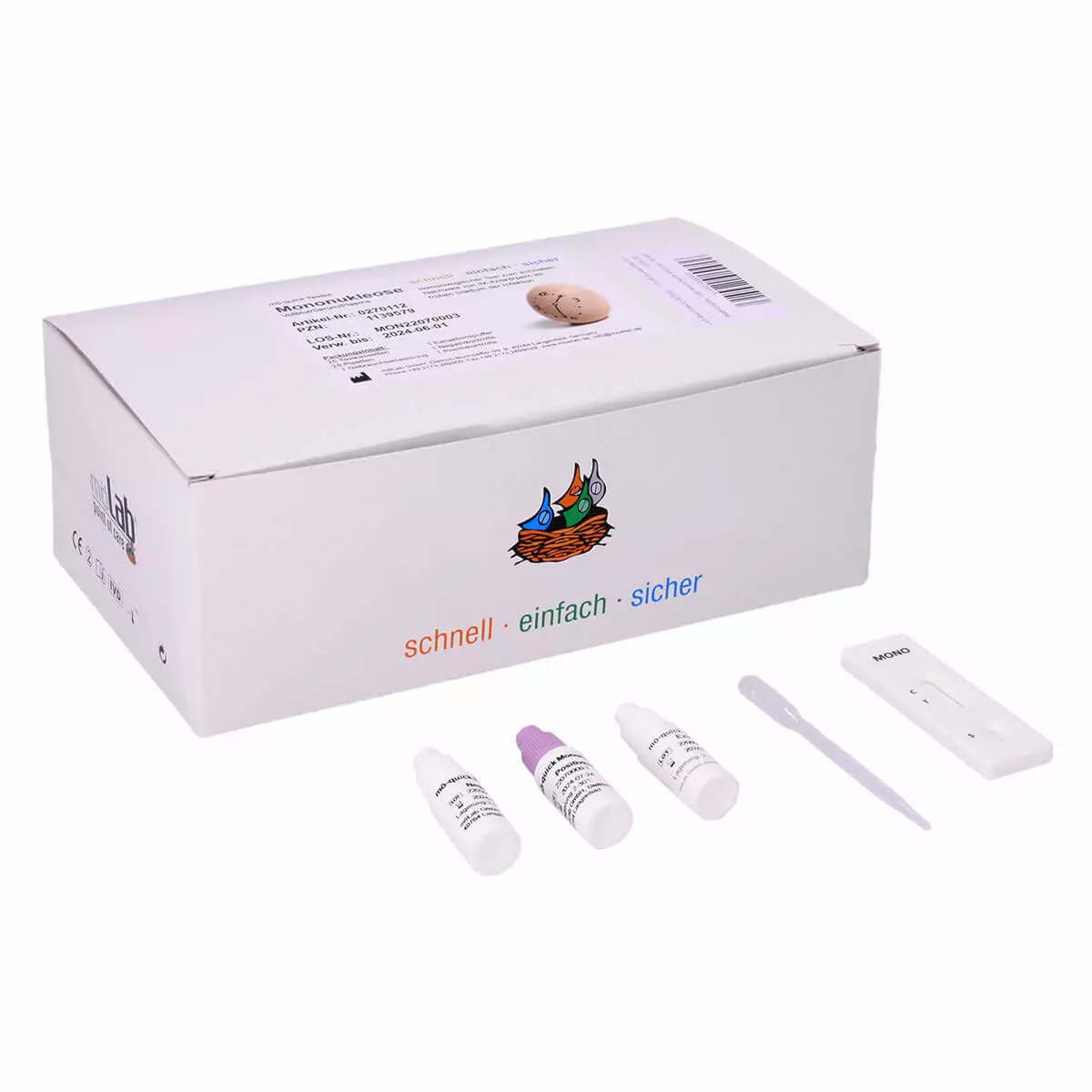  mö-quick Mononukleose Test