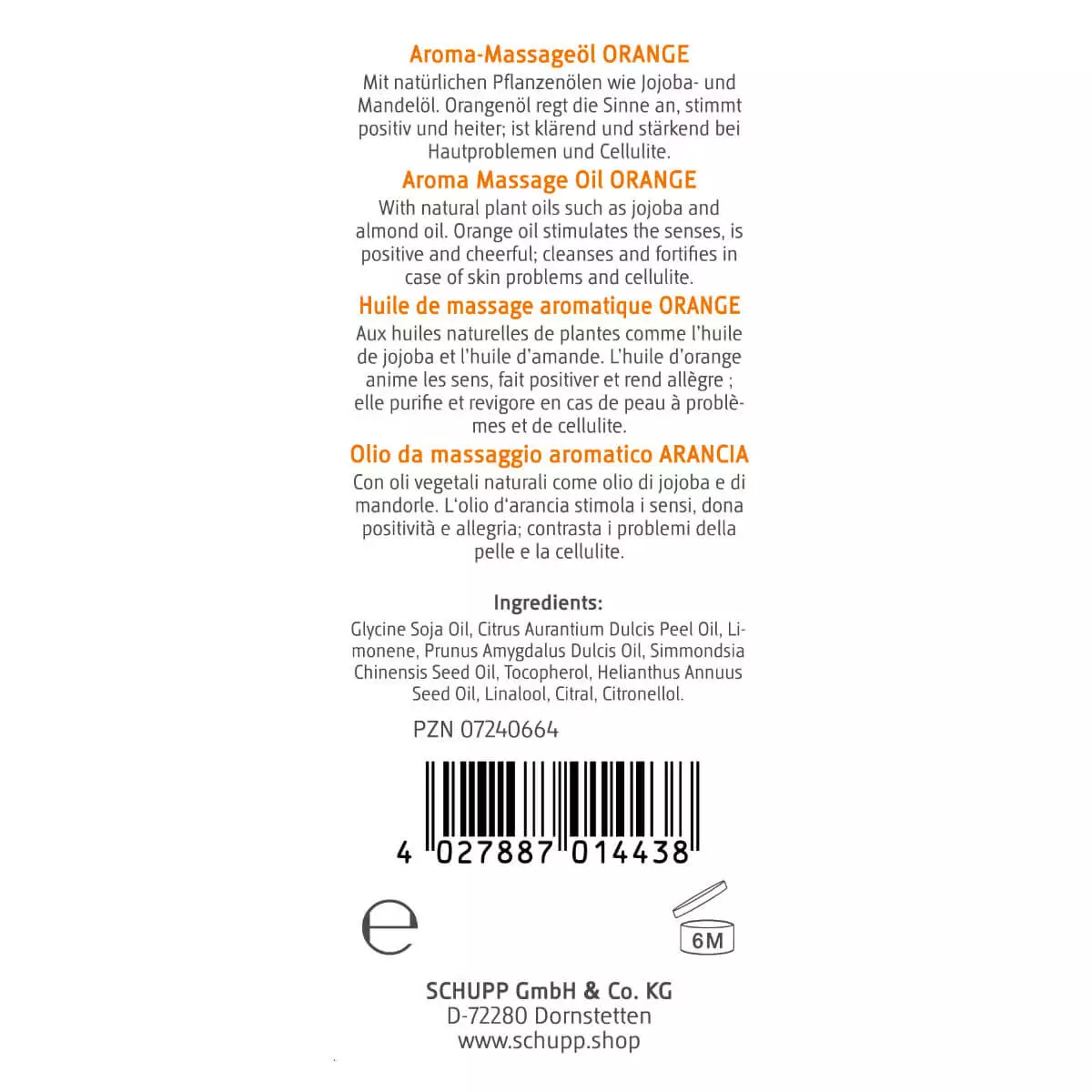  Aroma-Massageöl
