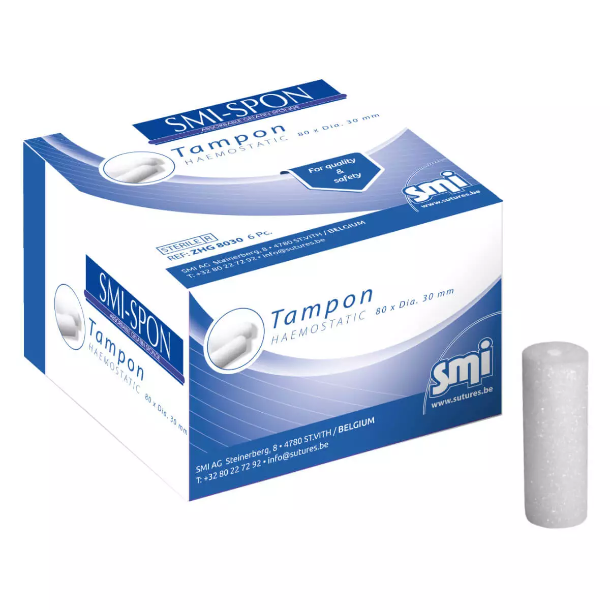  SMI-Spon hämostatischer Gelatineschwamm