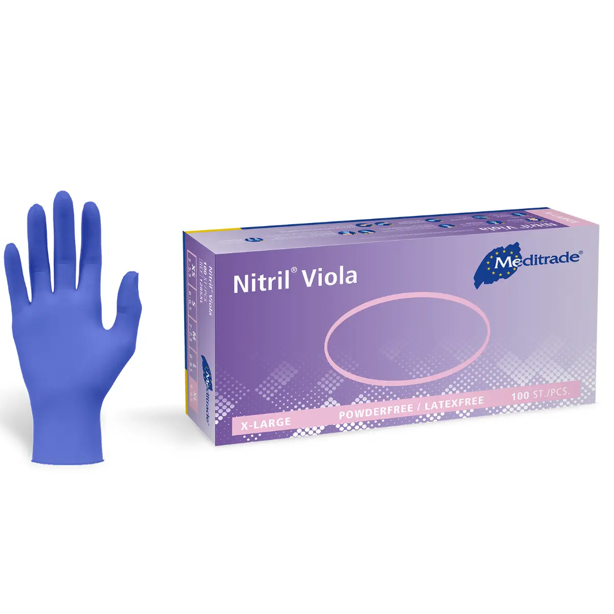  Nitril Viola Untersuchungshandschuhe
