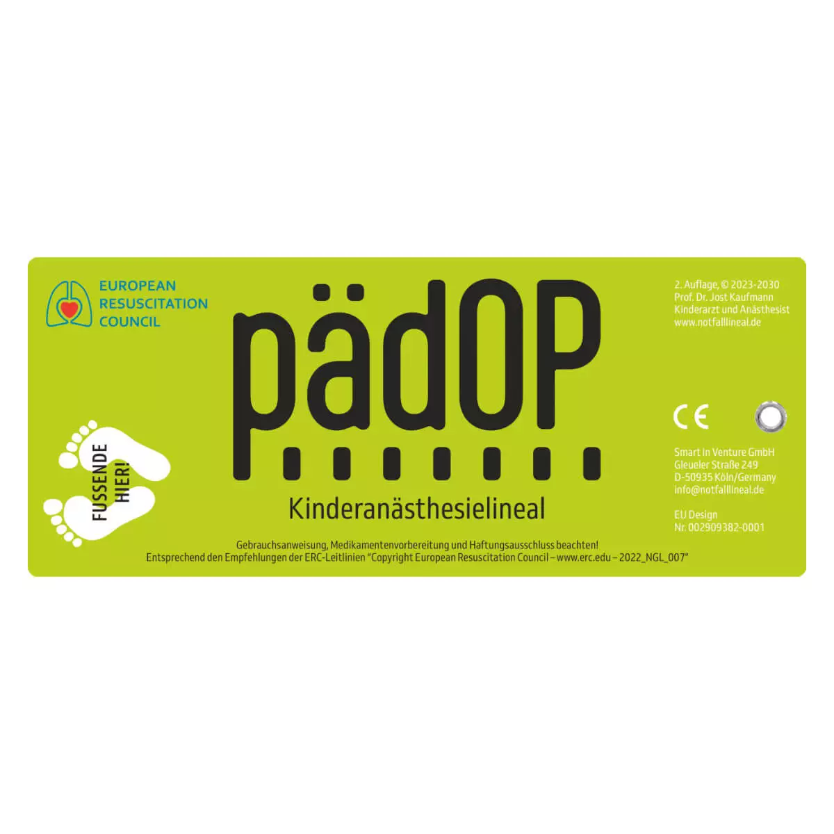  Pädiatrisches OP-Lineal PädOP