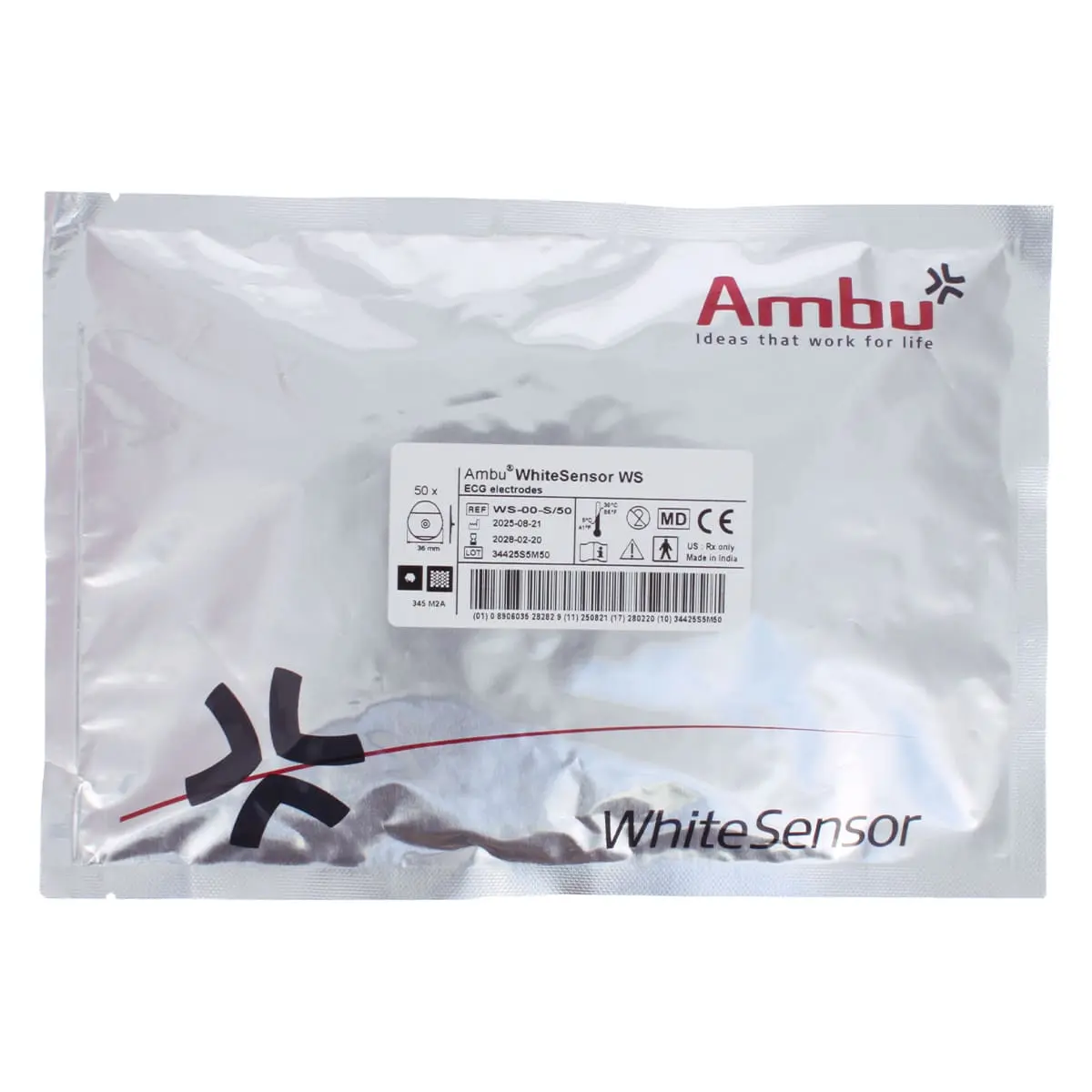 WhiteSensor WS-00-S/50 Einweg-EKG-Elektroden WhiteSensor WS-00-S/50 Einweg-EKG-Elektroden