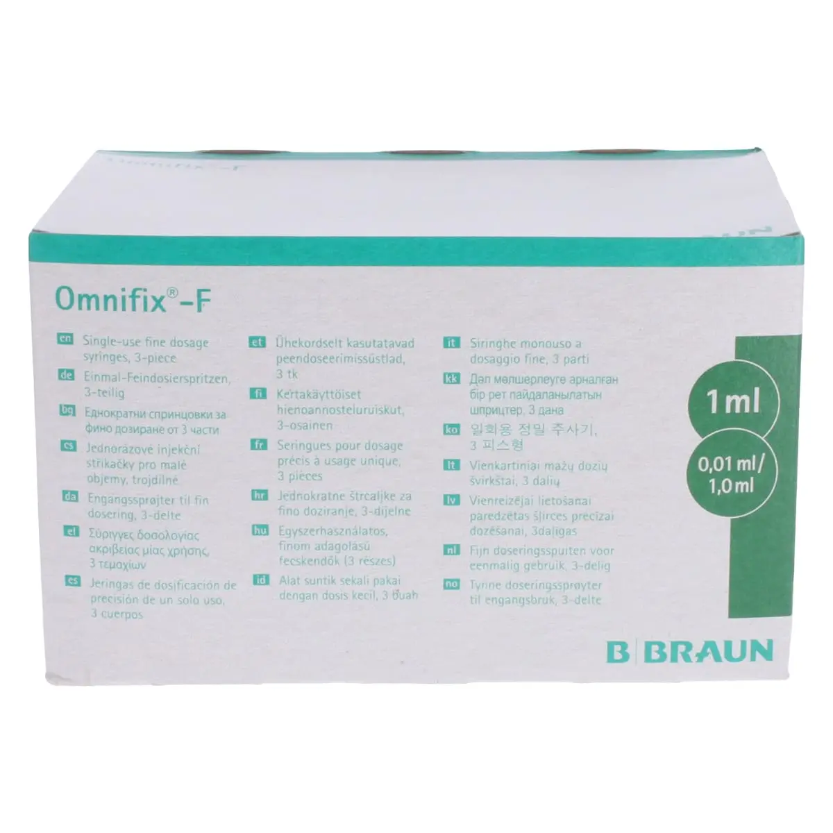  Omnifix-F Feindosierungsspritzen