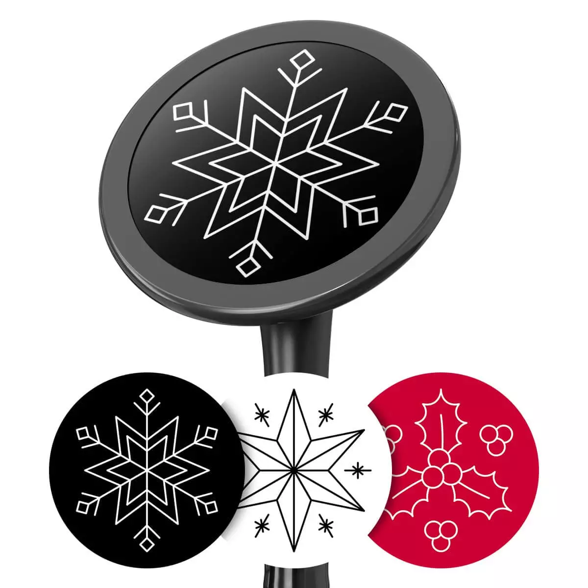  Bedruckte Fiberglas-Membransets "Drums"