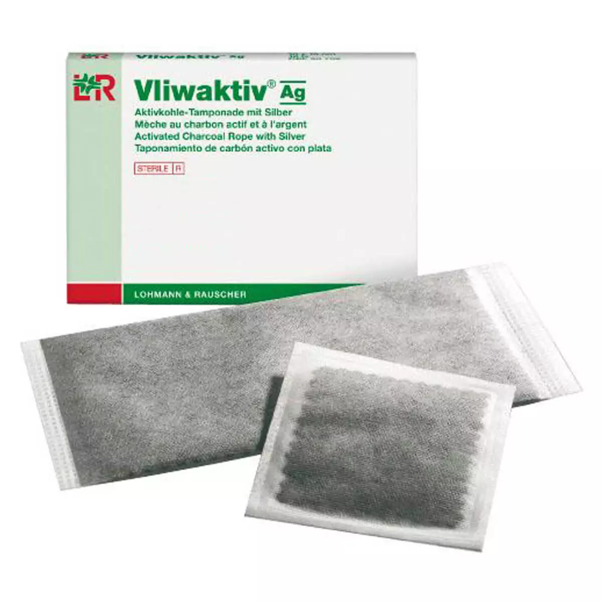  Vliwaktiv Ag Tamponade mit Silber