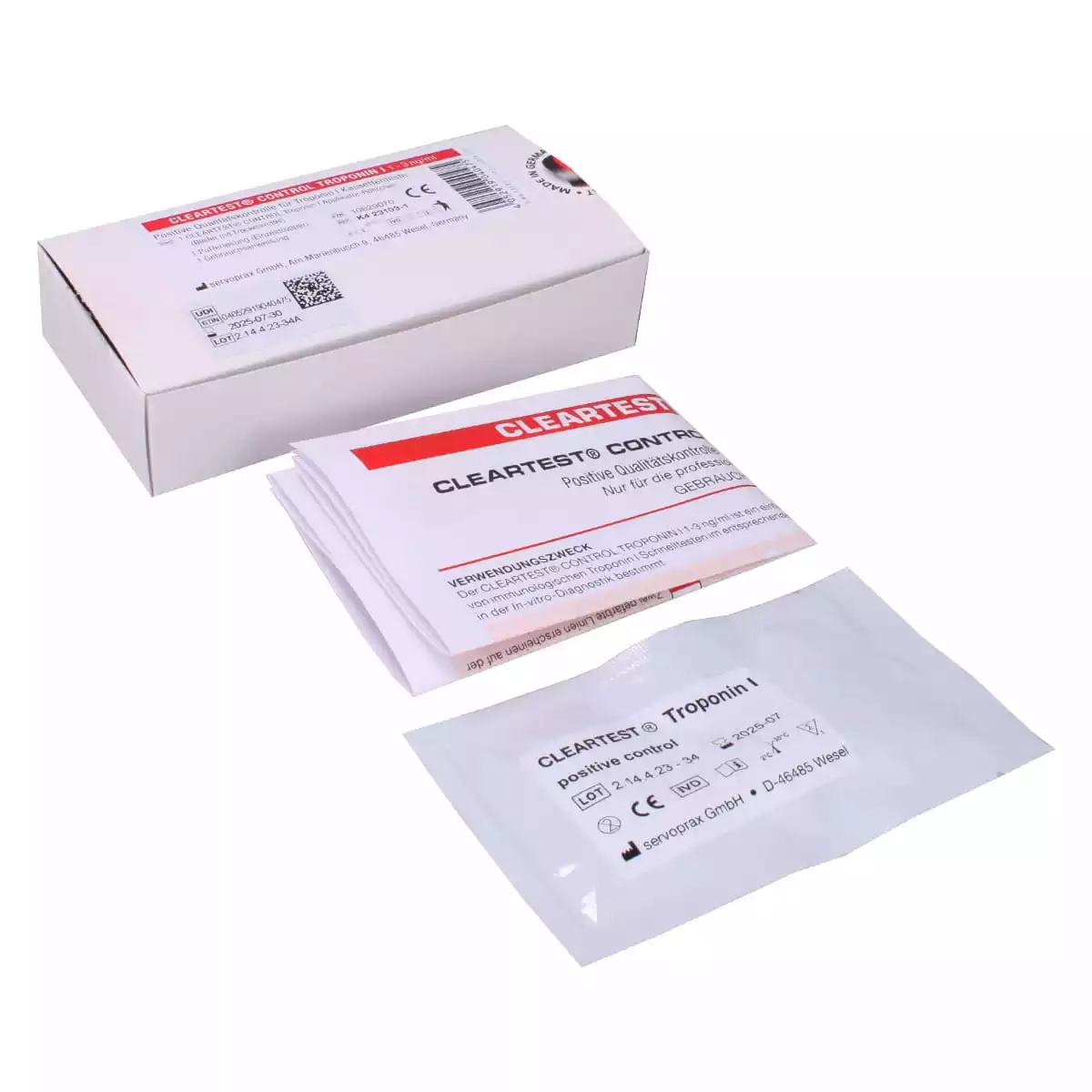 Cleartest Control Kit Troponin I
