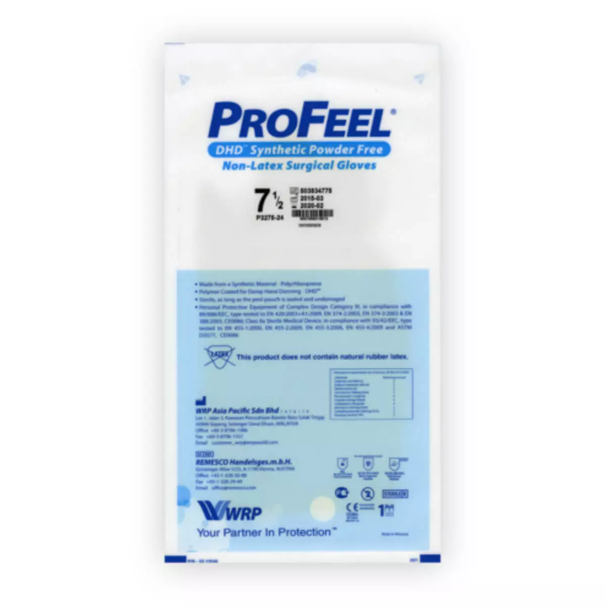  ProFeel DHD Synthetic latexfreie OP-Handschuhe