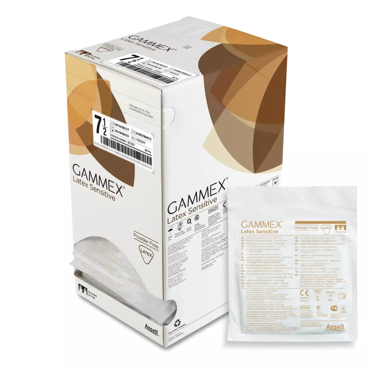  GAMMEX Latex Sensitive Untersuchungshandschuh