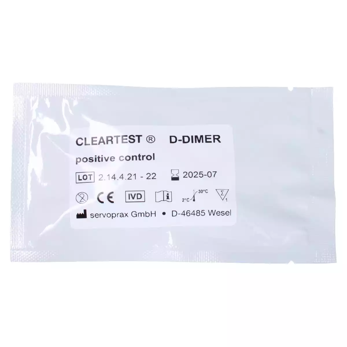 Cleartest Control Kit D-Dimer