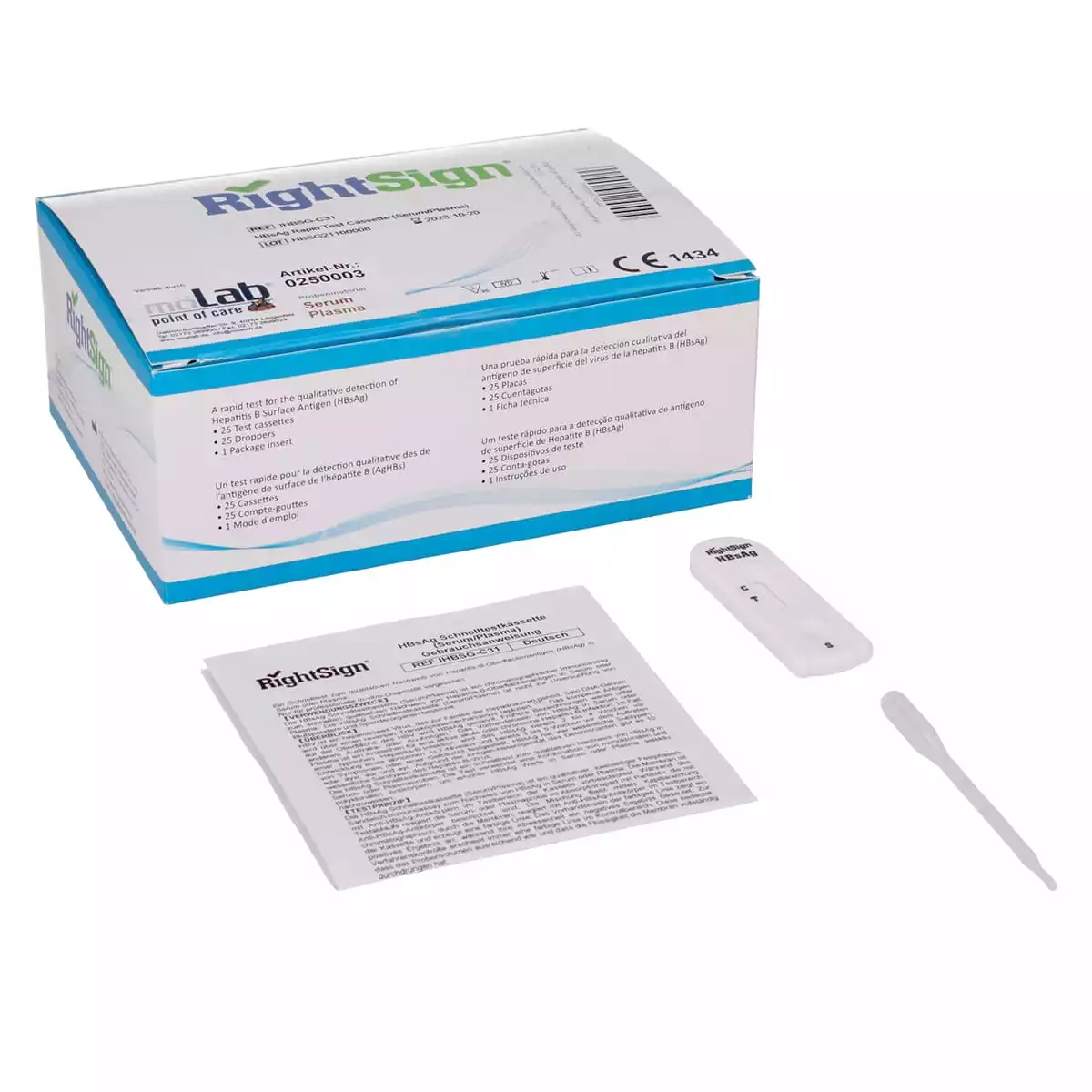  HBsAg Hepatitis B Antigentest